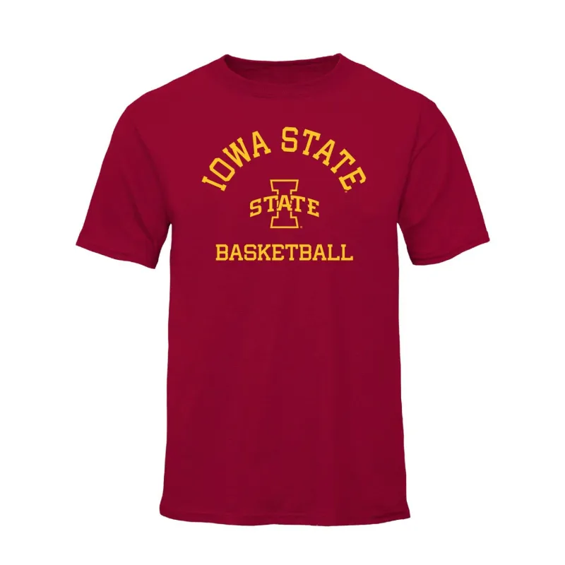 Iowa State University Basketball T-Shirt (Cardinal) sold by Barnesmith