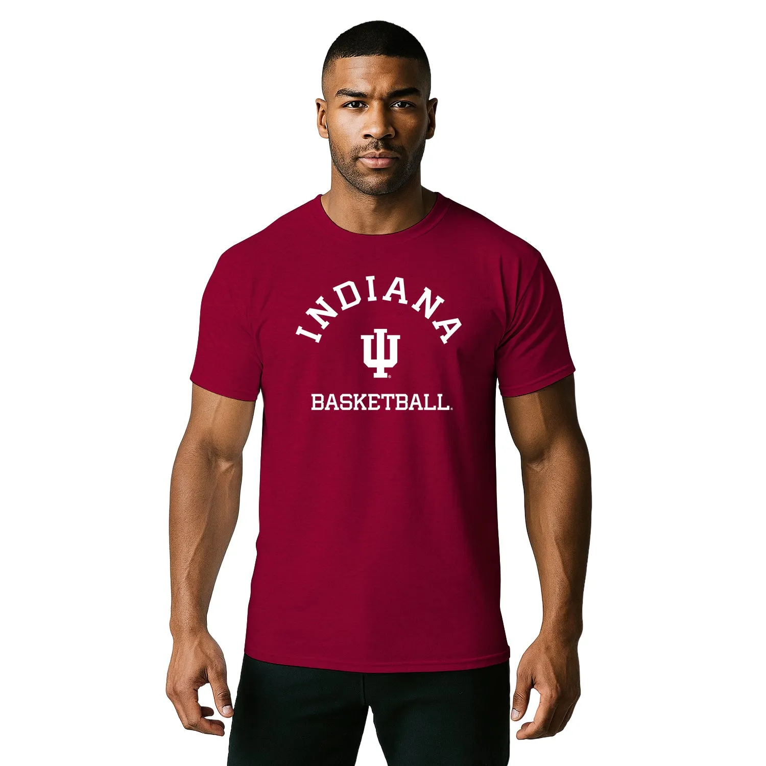 Indiana University Basketball T-Shirt (Cardinal) sold by Barnesmith product image thumbnail 2