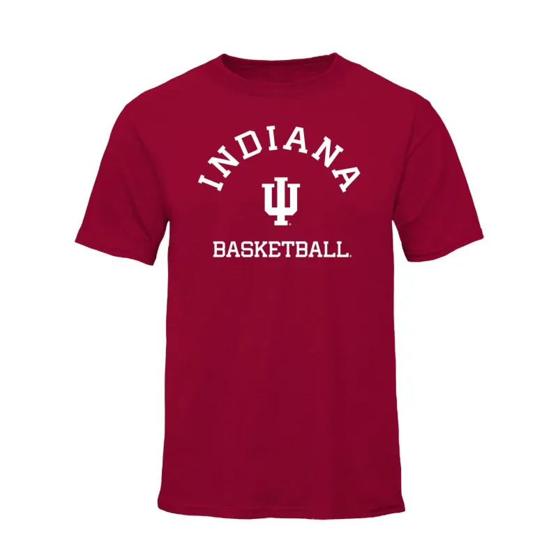 Indiana University Basketball T-Shirt (Cardinal) sold by Barnesmith