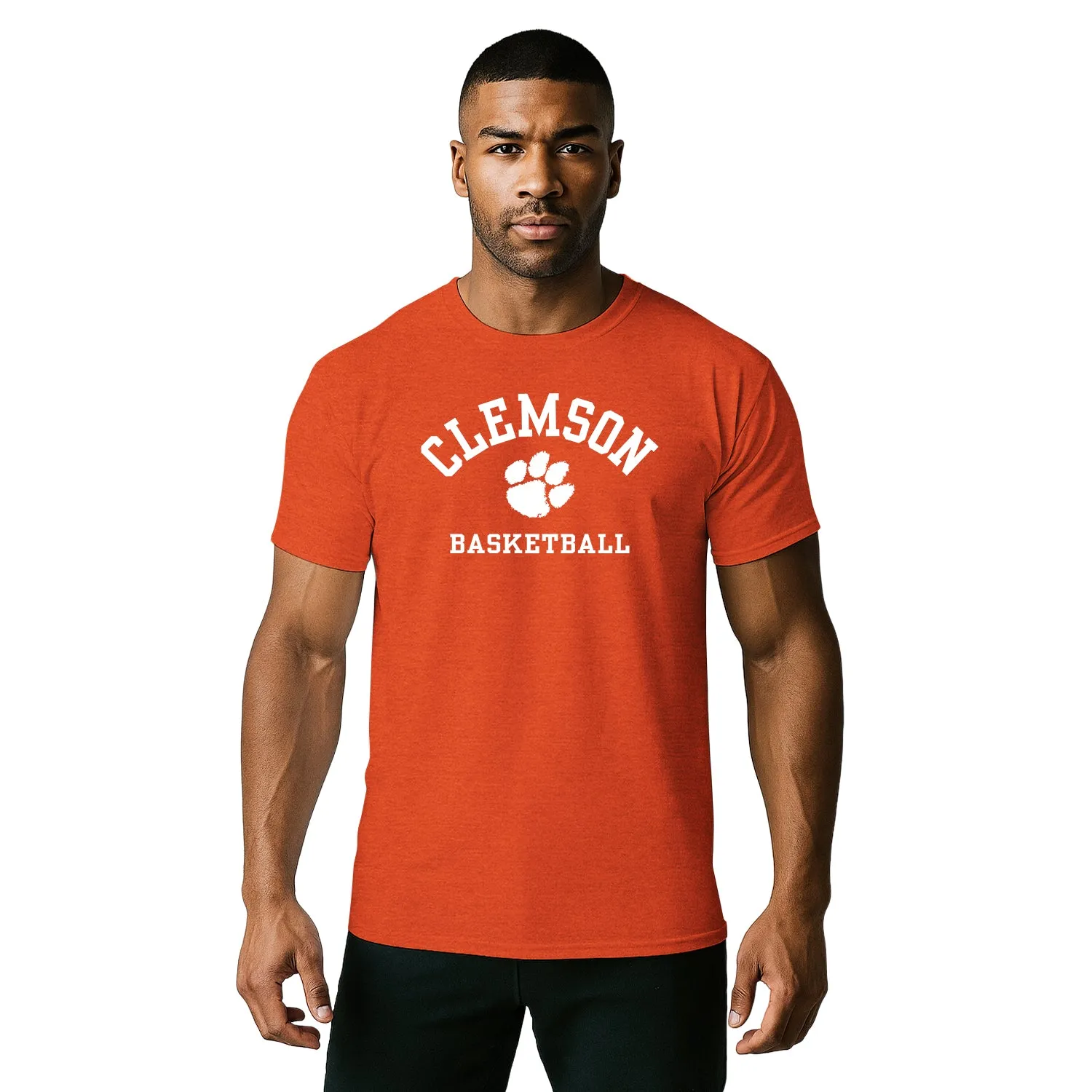 Clemson University Basketball T-Shirt (Orange) sold by Barnesmith product image thumbnail 2