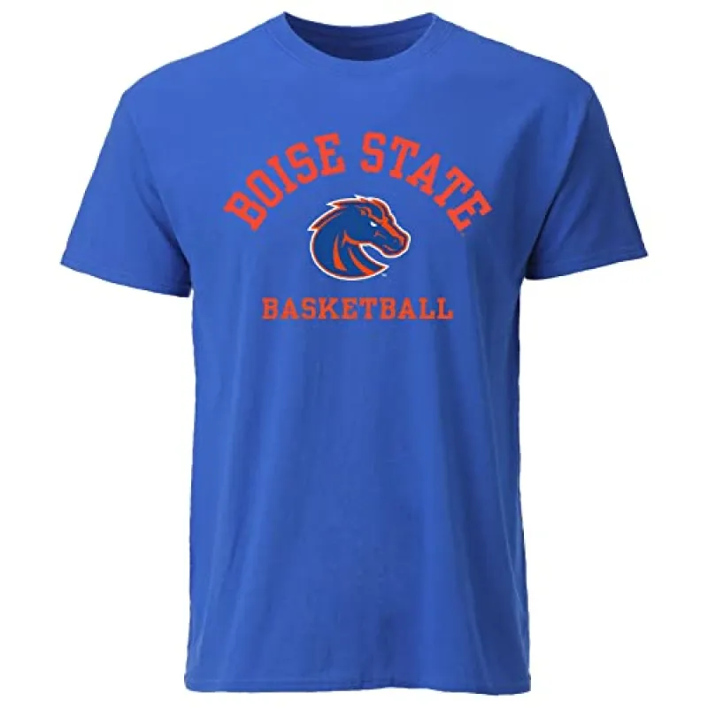 Boise State University Basketball T-Shirt (Royal Blue) sold by Barnesmith