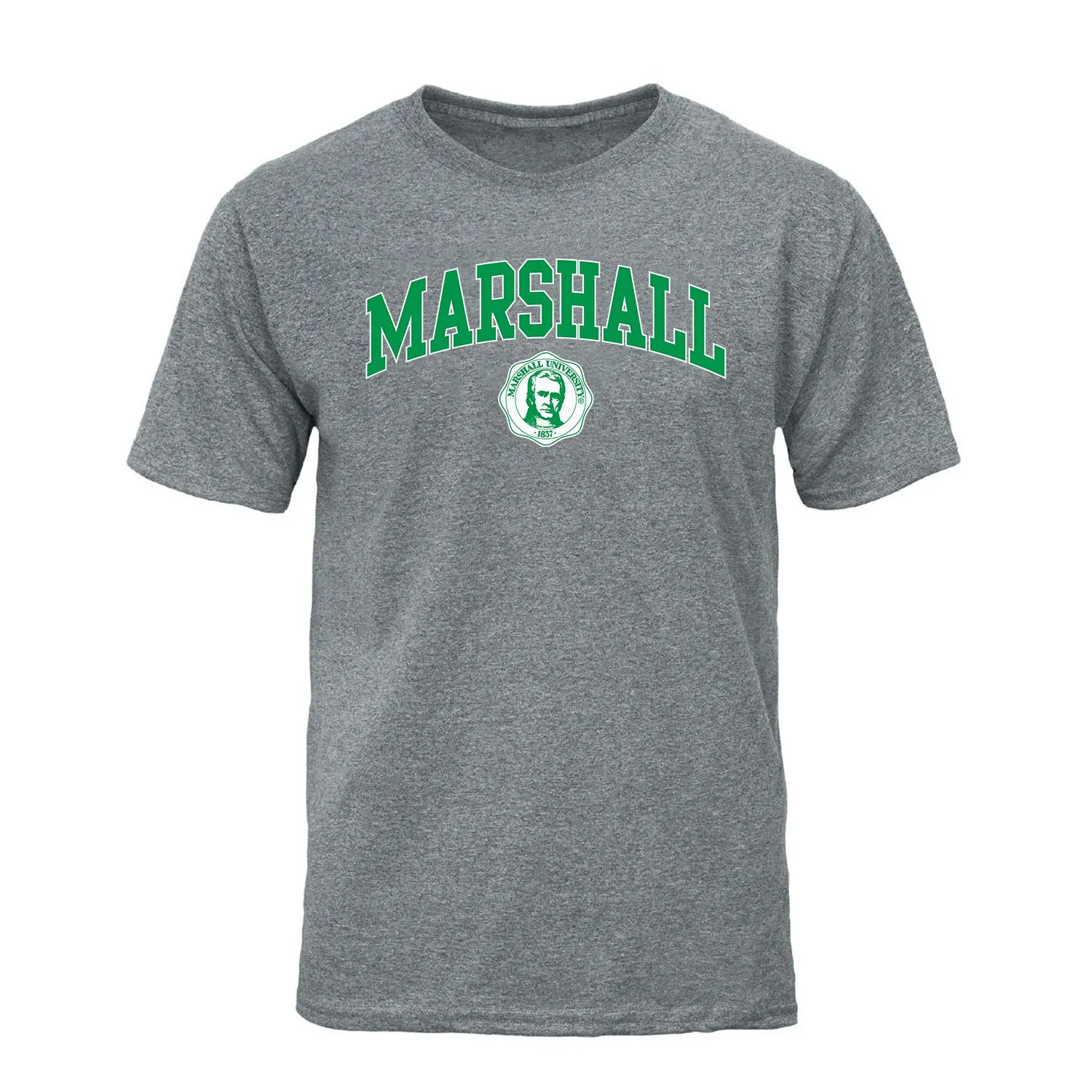 Marshall University Spirit T-Shirt (Charcoal Grey) sold by Barnesmith