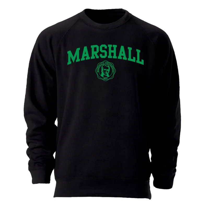 Marshall University Heritage Sweatshirt (Black) sold by Barnesmith