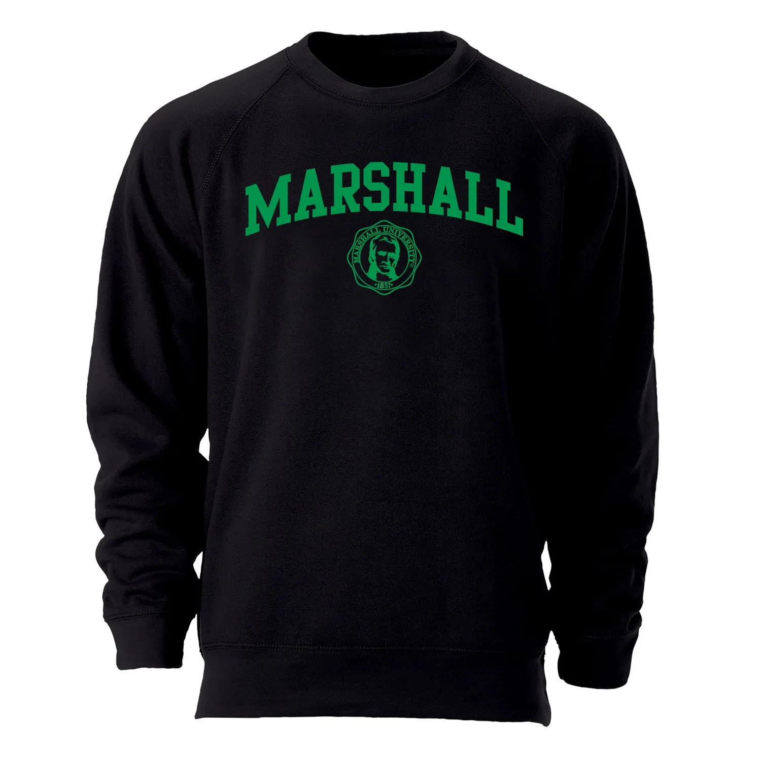 Marshall University Heritage Sweatshirt (Black) sold by Barnesmith