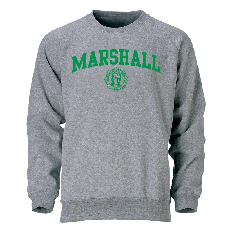 Marshall University Heritage Sweatshirt (Charcoal Grey) sold by Barnesmith
