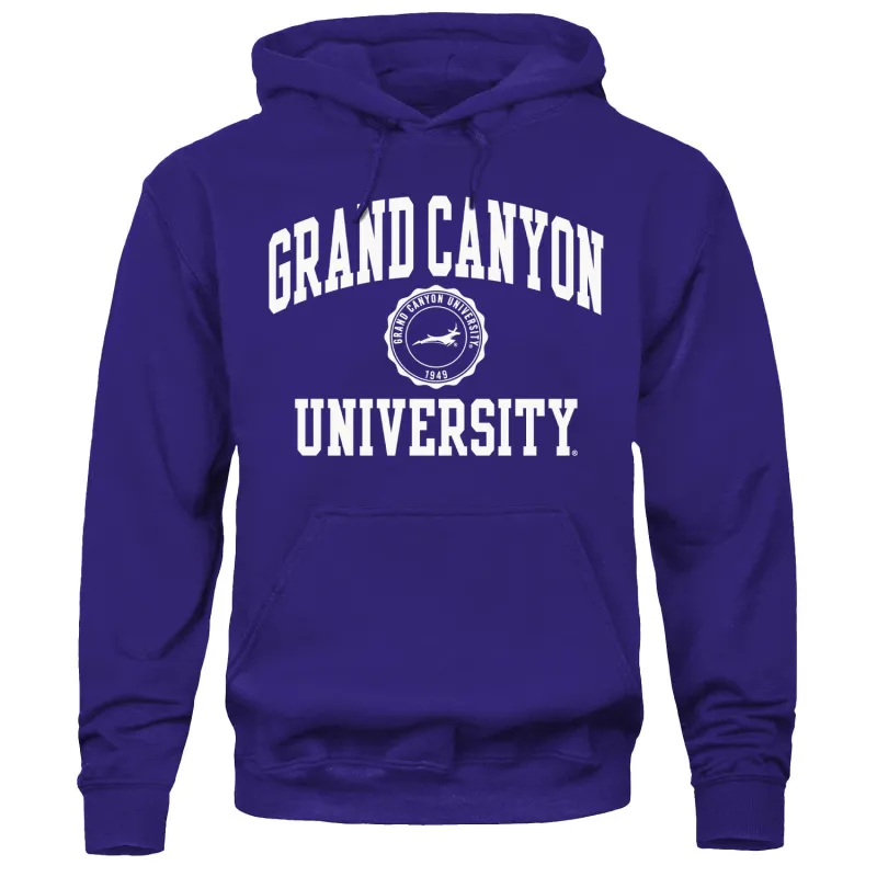 Grand Canyon University Heritage Hooded Sweatshirt (Purple) sold by Barnesmith