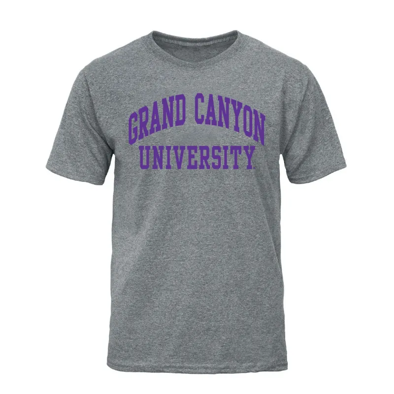Grand Canyon University Classic T-Shirt (Charcoal Grey) sold by Barnesmith