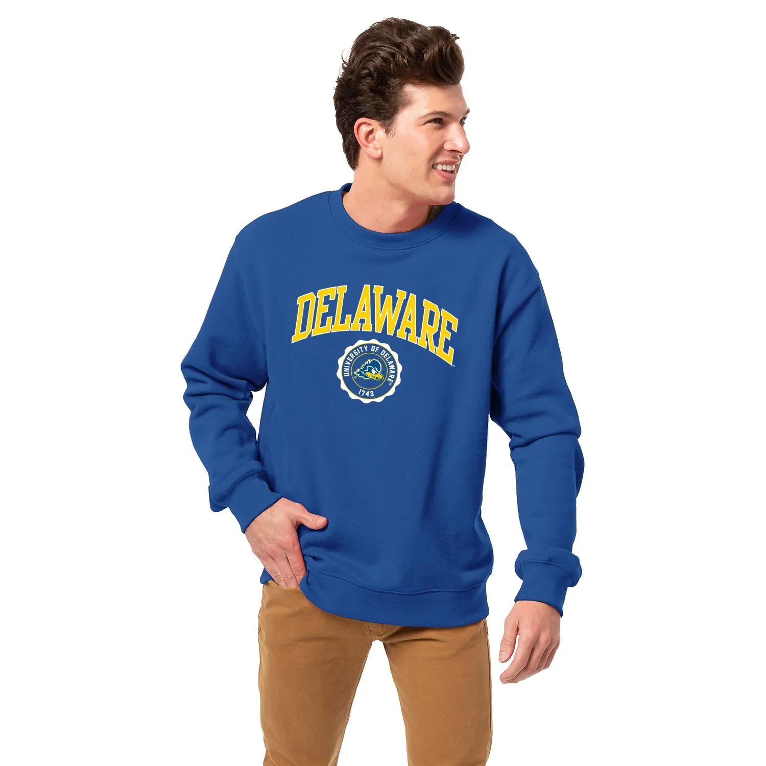 University of Delaware Heritage Sweatshirt (Royal Blue) sold by Barnesmith product image thumbnail 2