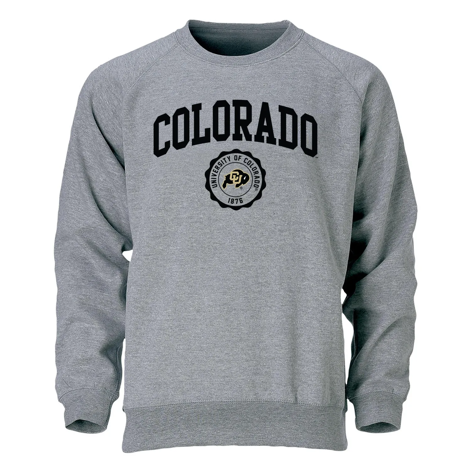 University of Colorado Heritage Sweatshirt (Charcoal Grey) sold by Barnesmith