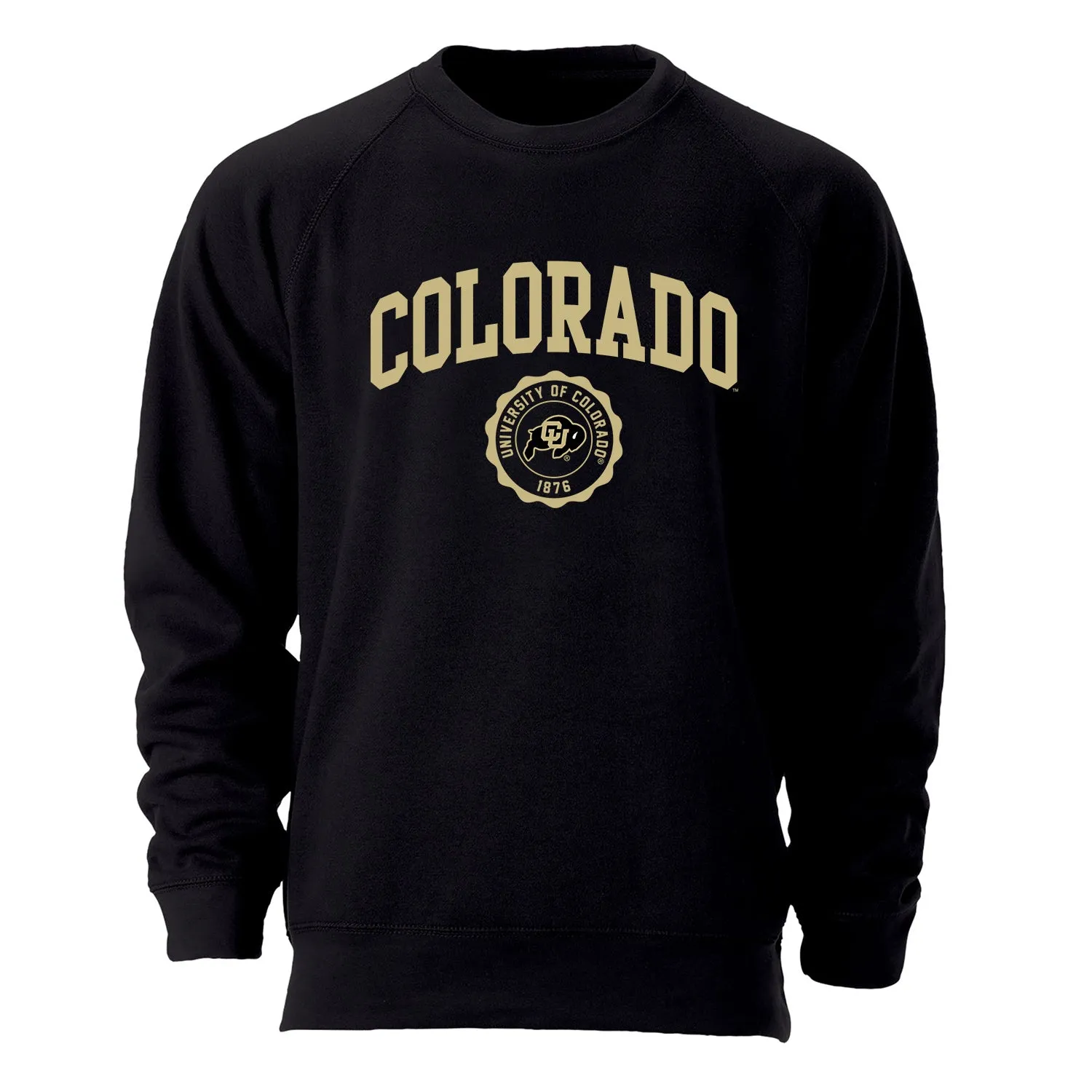 University of Colorado Heritage Sweatshirt (Black) sold by Barnesmith