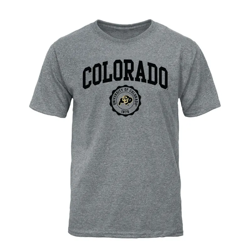 University of Colorado Heritage T-Shirt (Charcoal Grey) sold by Barnesmith