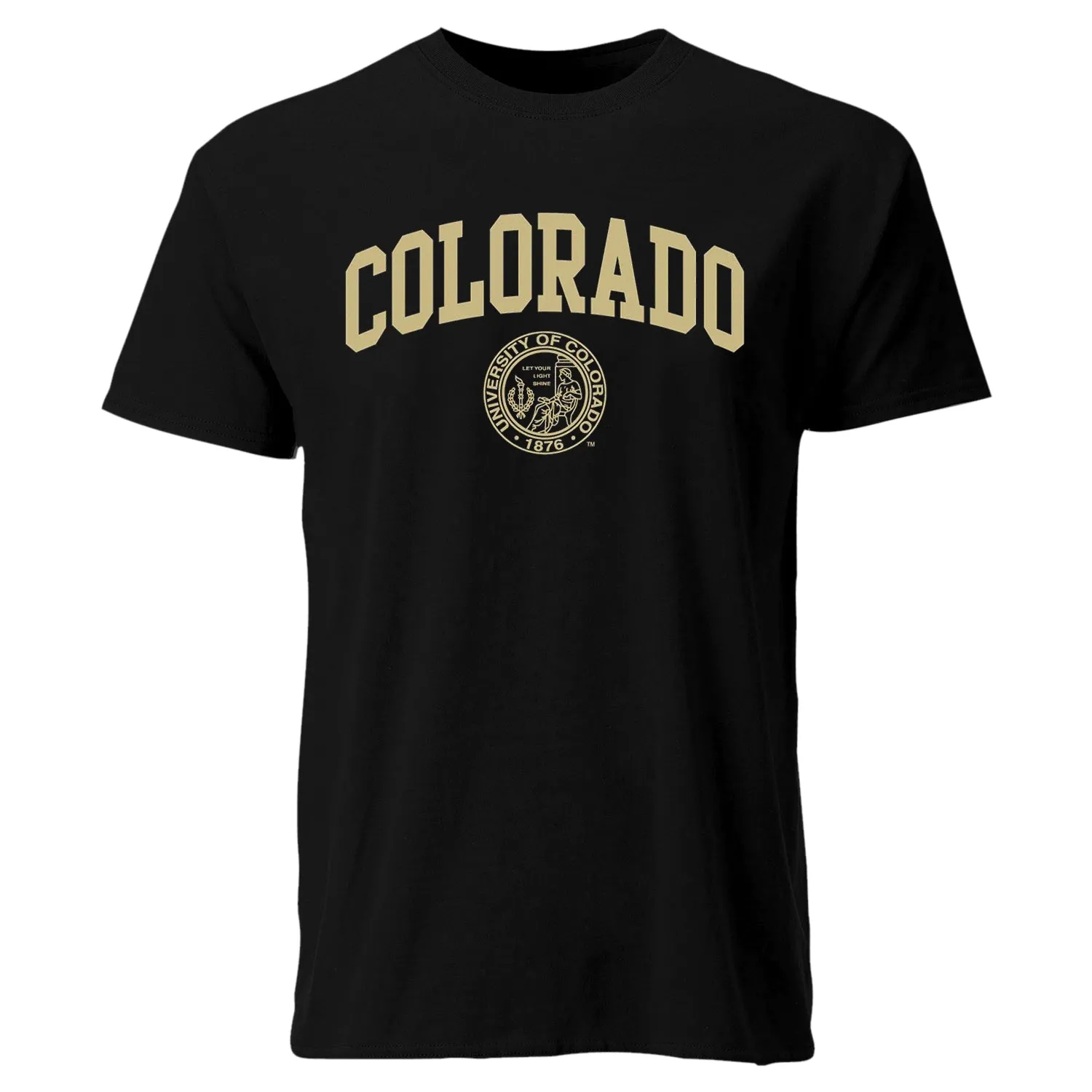 University of Colorado Heritage T-Shirt (Black) sold by Barnesmith
