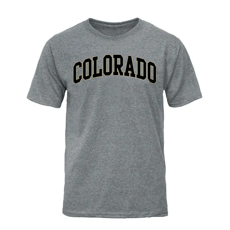 University of Colorado Classic T-Shirt (Charcoal Grey) sold by Barnesmith