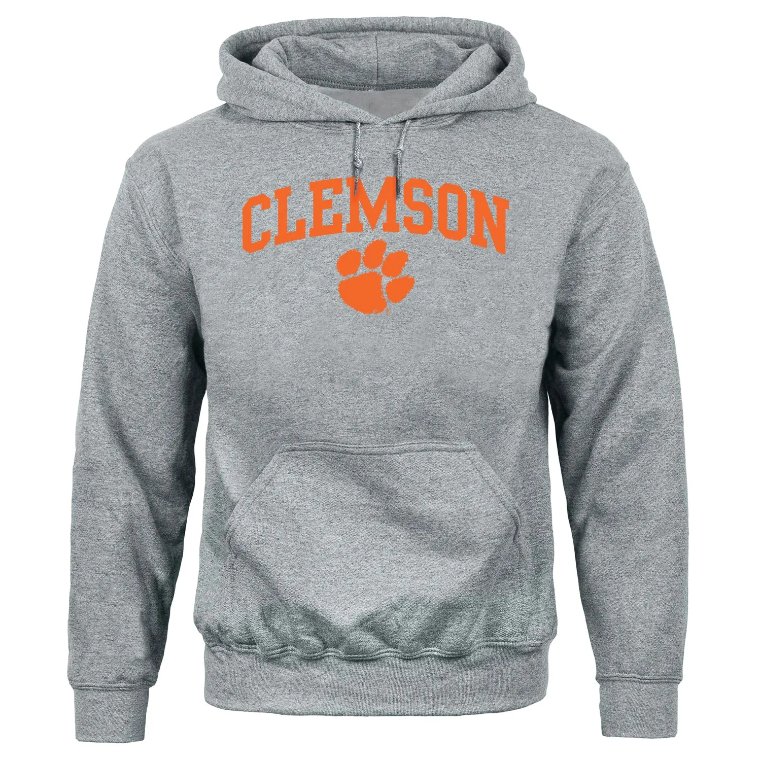 Clemson University Heritage Hooded Sweatshirt (Charcoal Grey) sold by Barnesmith