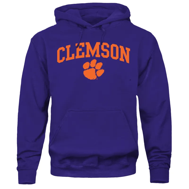Clemson University Heritage Hooded Sweatshirt (Purple) sold by Barnesmith