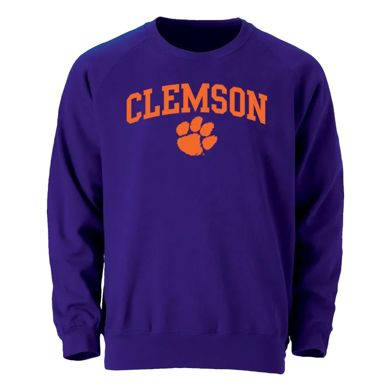 Clemson University Heritage Sweatshirt (Purple) sold by Barnesmith