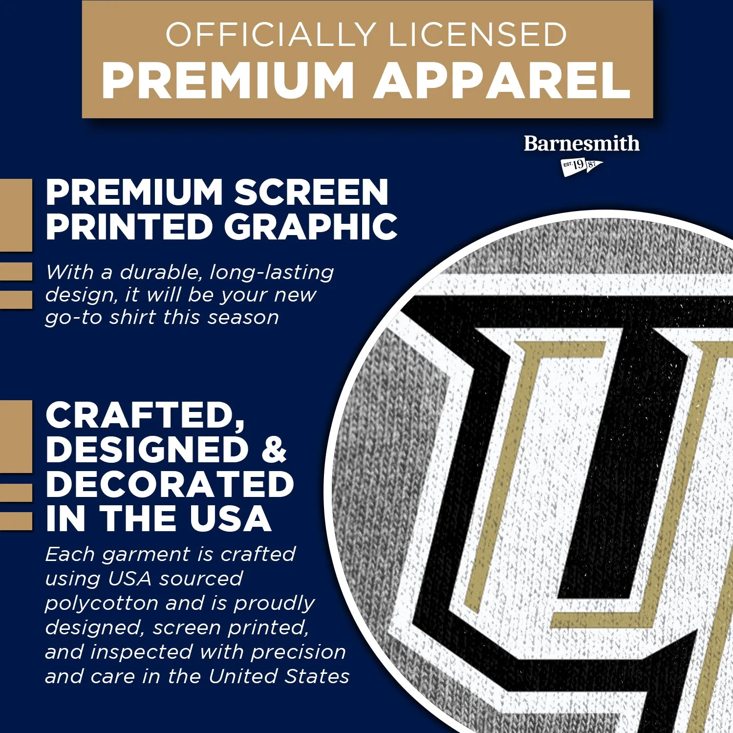 University of Central Florida Spirit T-Shirt (Charcoal Grey) sold by Barnesmith product image thumbnail 4