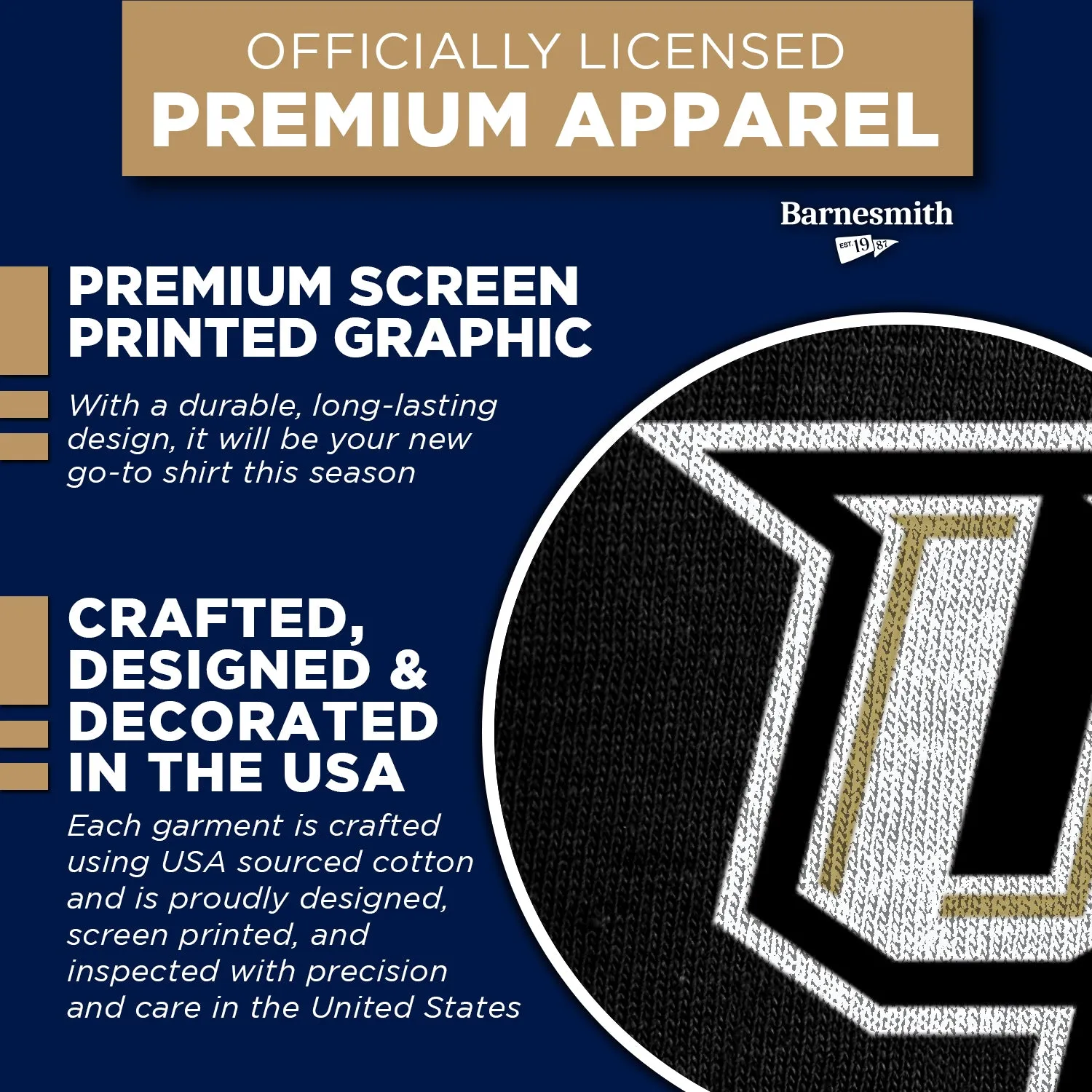 University of Central Florida Spirit T-Shirt (Black) sold by Barnesmith product image thumbnail 4