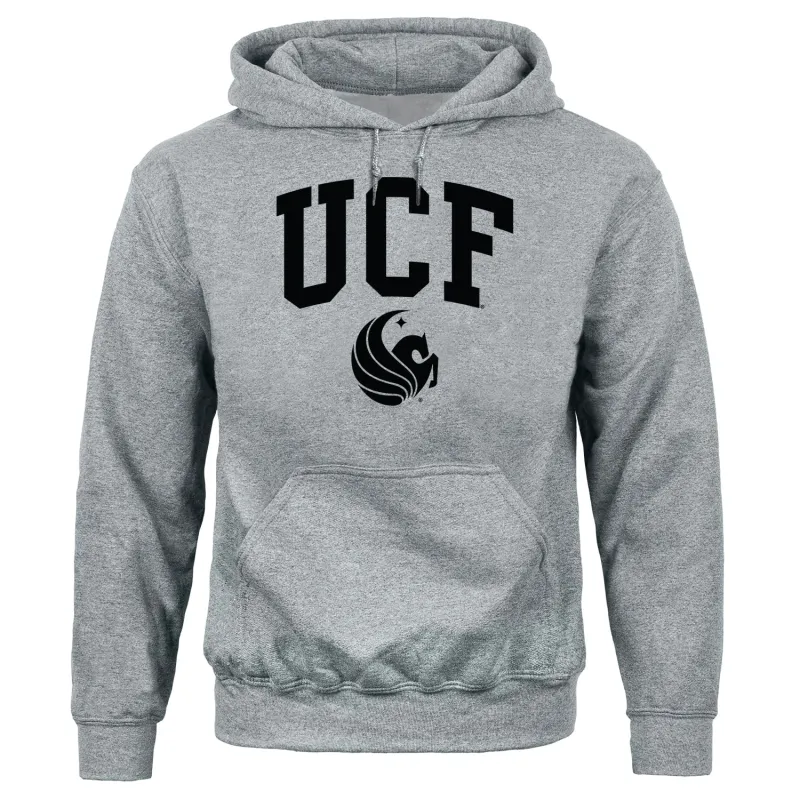 University of Central Florida Heritage Hooded Sweatshirt (Charcoal Grey) sold by Barnesmith