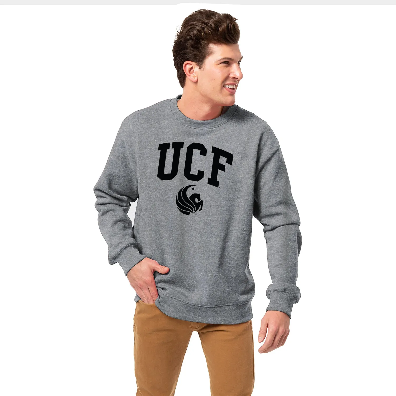 University of Central Florida Heritage Sweatshirt (Charcoal Grey) sold by Barnesmith product image thumbnail 2