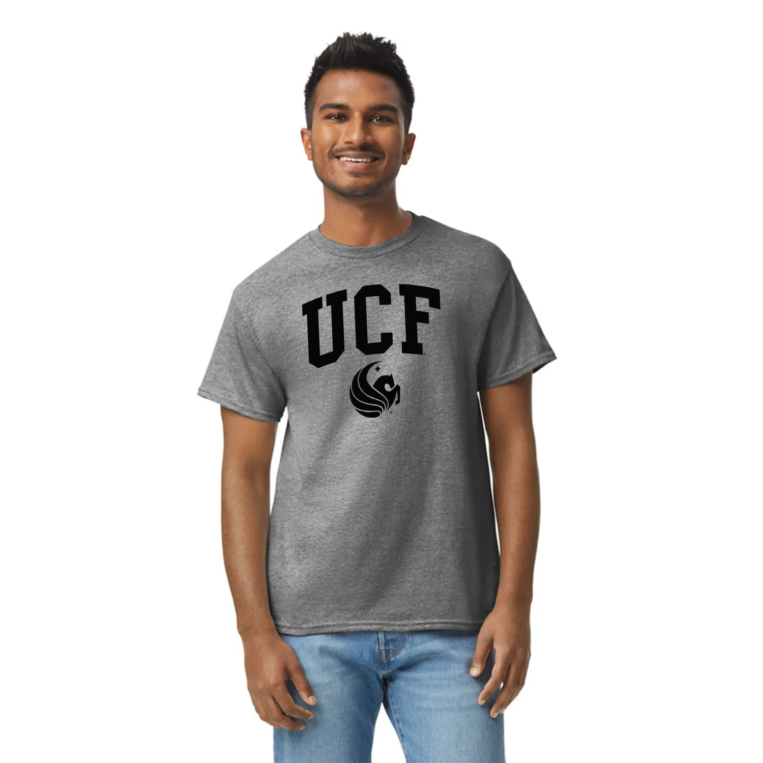 University of Central Florida Heritage T-Shirt (Charcoal Grey) sold by Barnesmith product image thumbnail 2