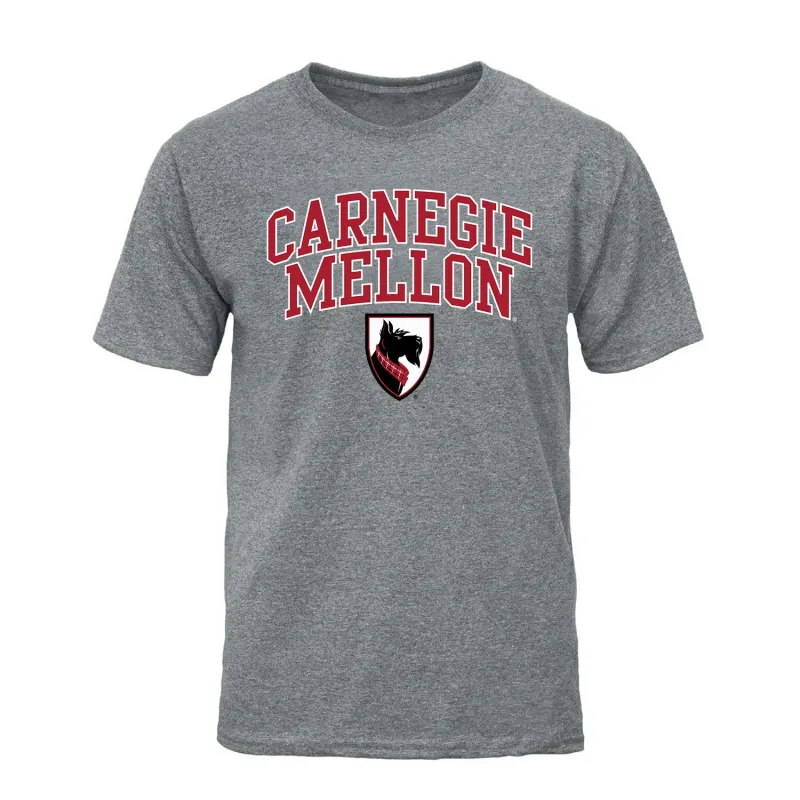 Carnegie Mellon University Spirit T-Shirt (Charcoal Grey) sold by Barnesmith