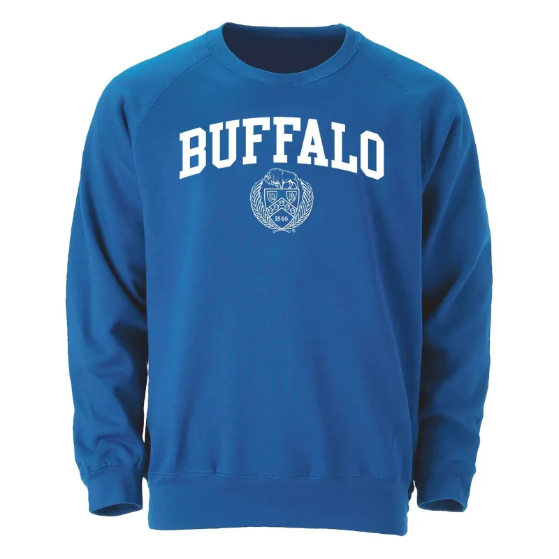 University at Buffalo Heritage Sweatshirt (Royal Blue) sold by Barnesmith