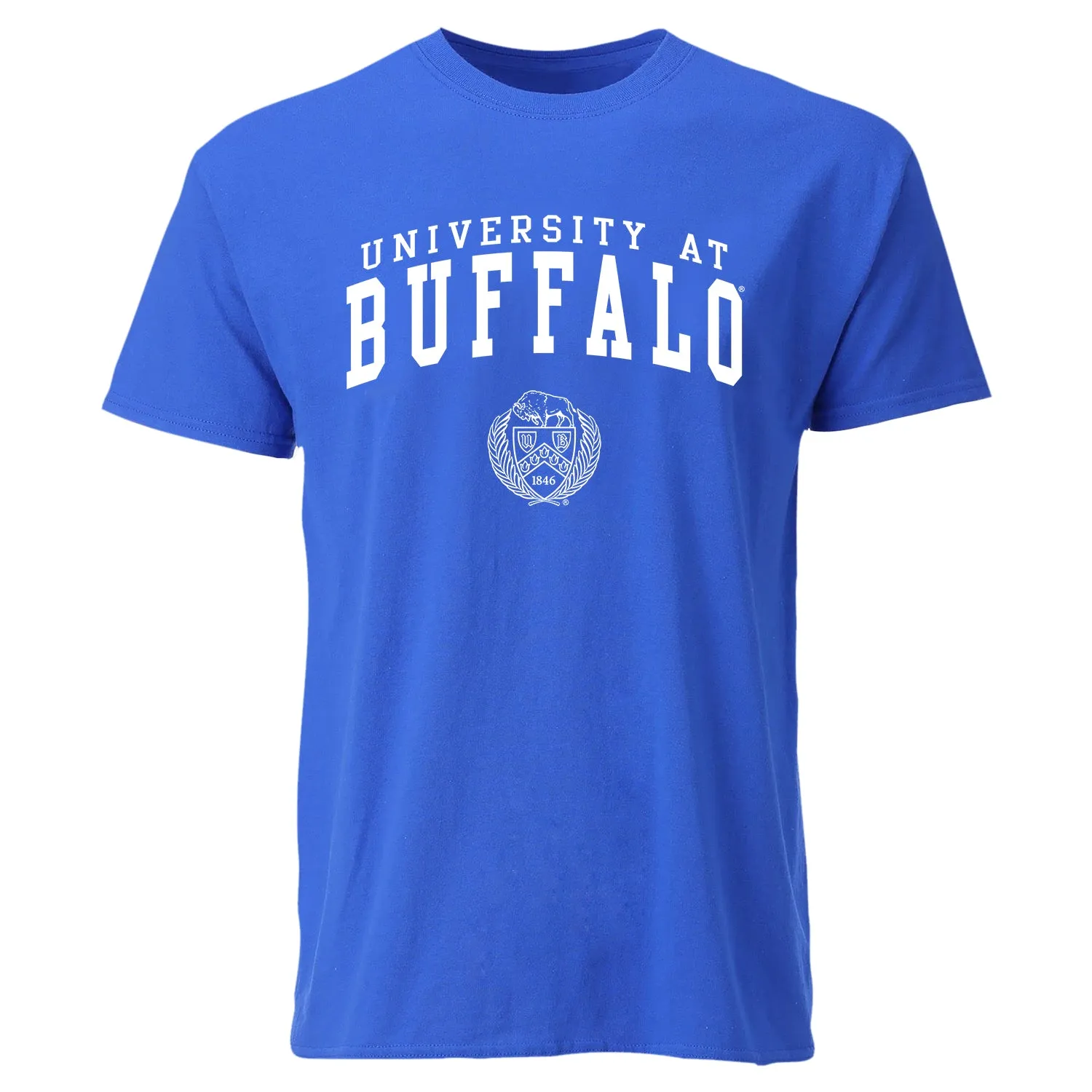 University at Buffalo Heritage T-Shirt (Royal Blue) sold by Barnesmith