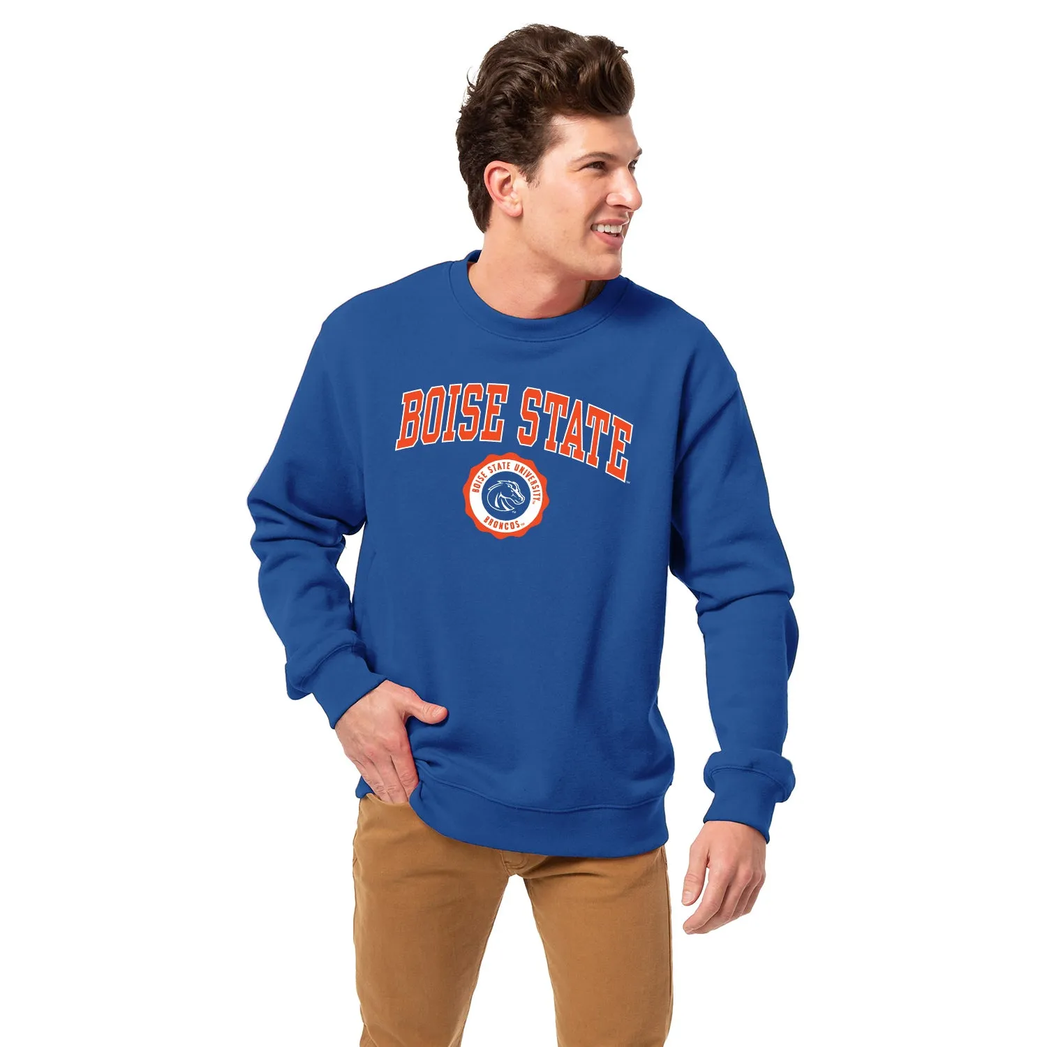 Boise State University Heritage Sweatshirt (Royal Blue) sold by Barnesmith product image thumbnail 2