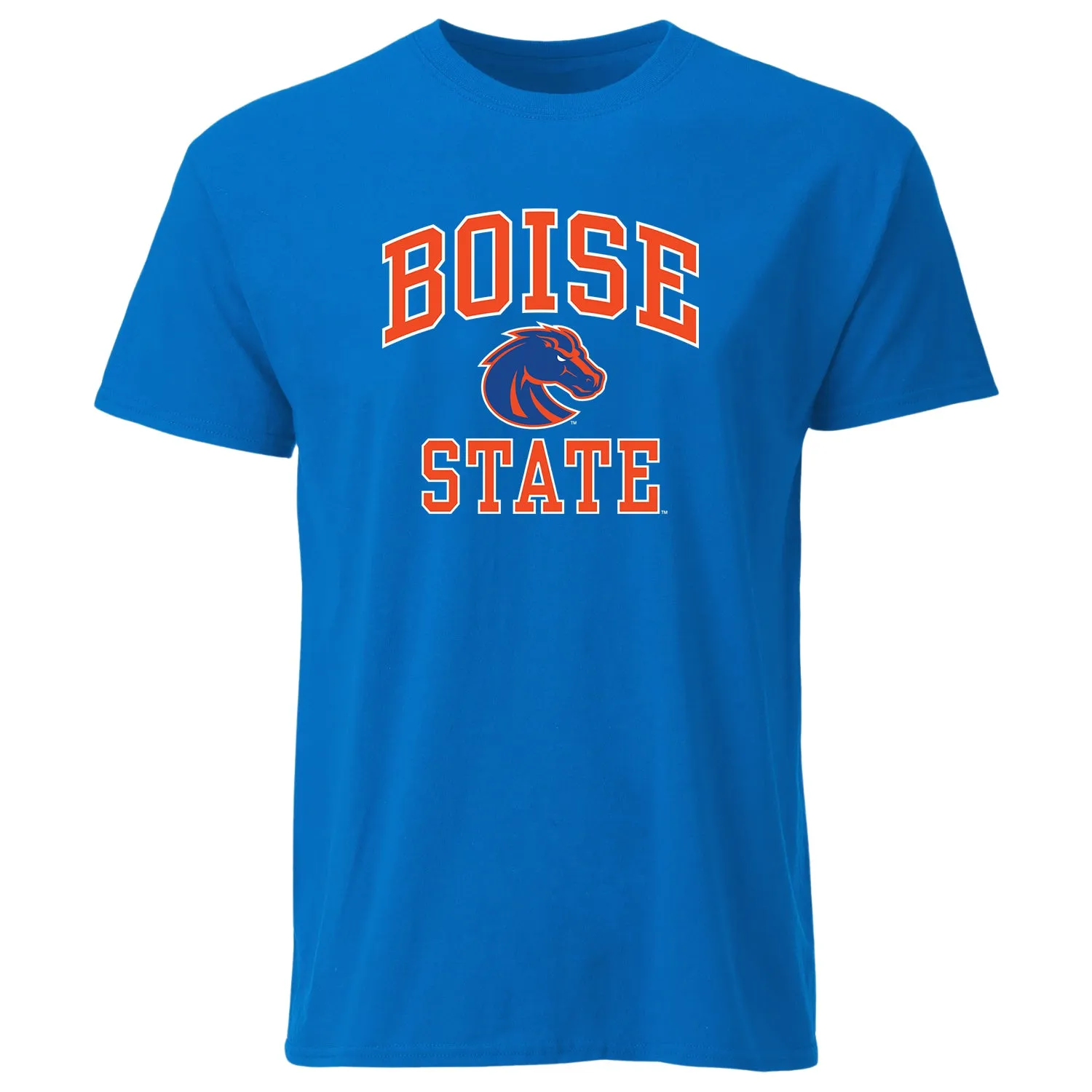 Boise State University Spirit T-Shirt (Royal Blue) sold by Barnesmith