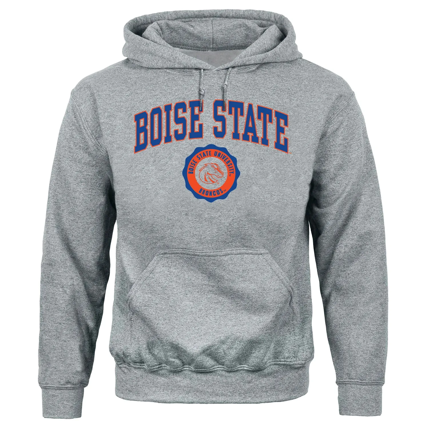 Boise State University Heritage Hooded Sweatshirt (Charcoal Grey) sold by Barnesmith