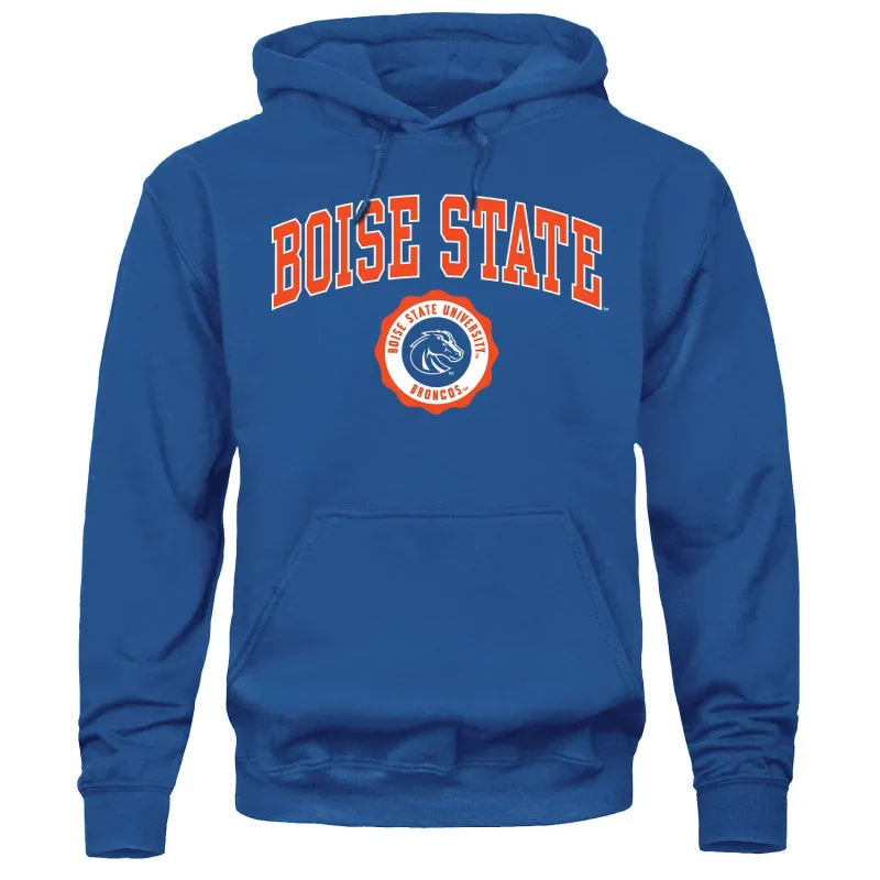 Boise State University Heritage Hooded Sweatshirt (Royal Blue) sold by Barnesmith