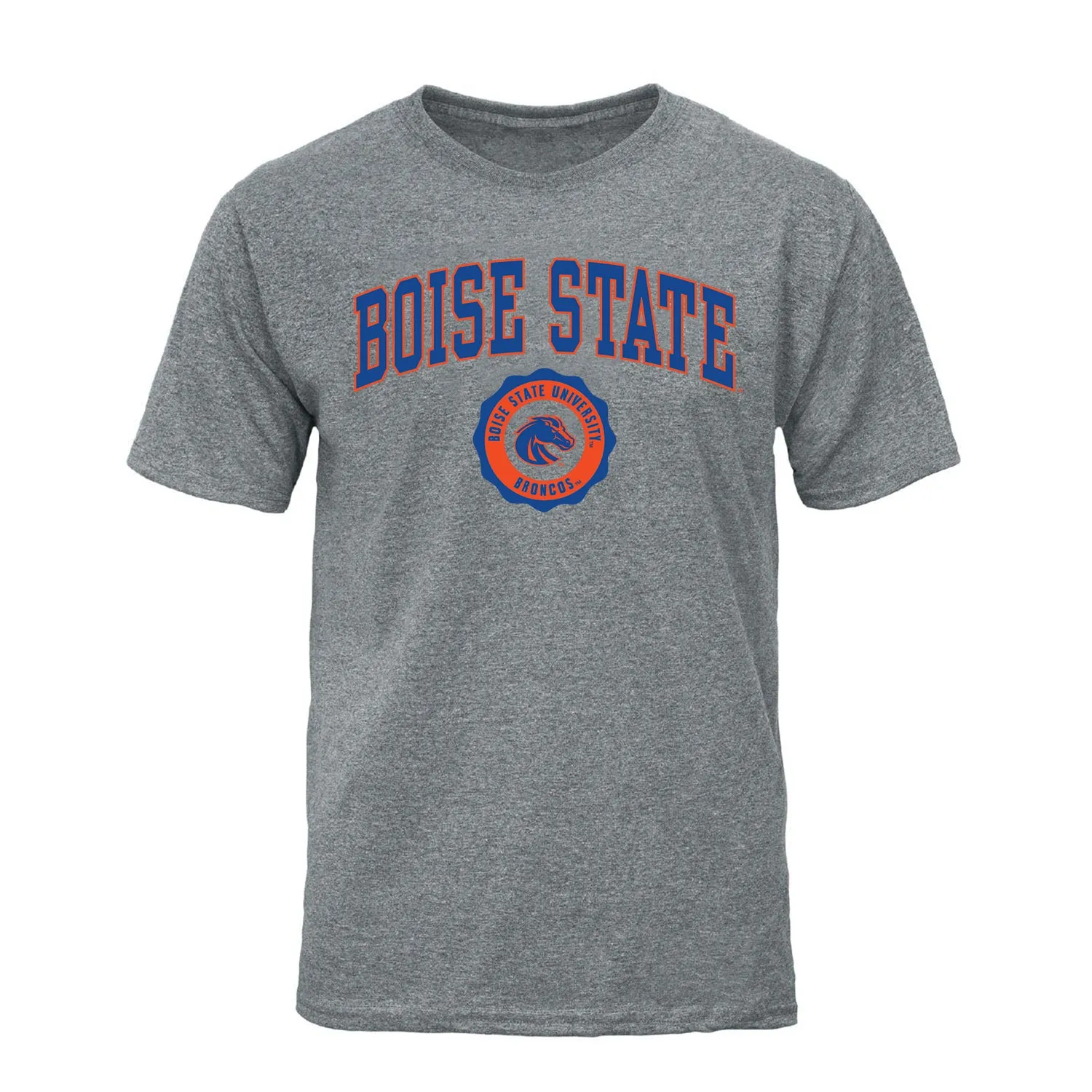 Boise State University Heritage T-Shirt (Charcoal Grey) sold by Barnesmith