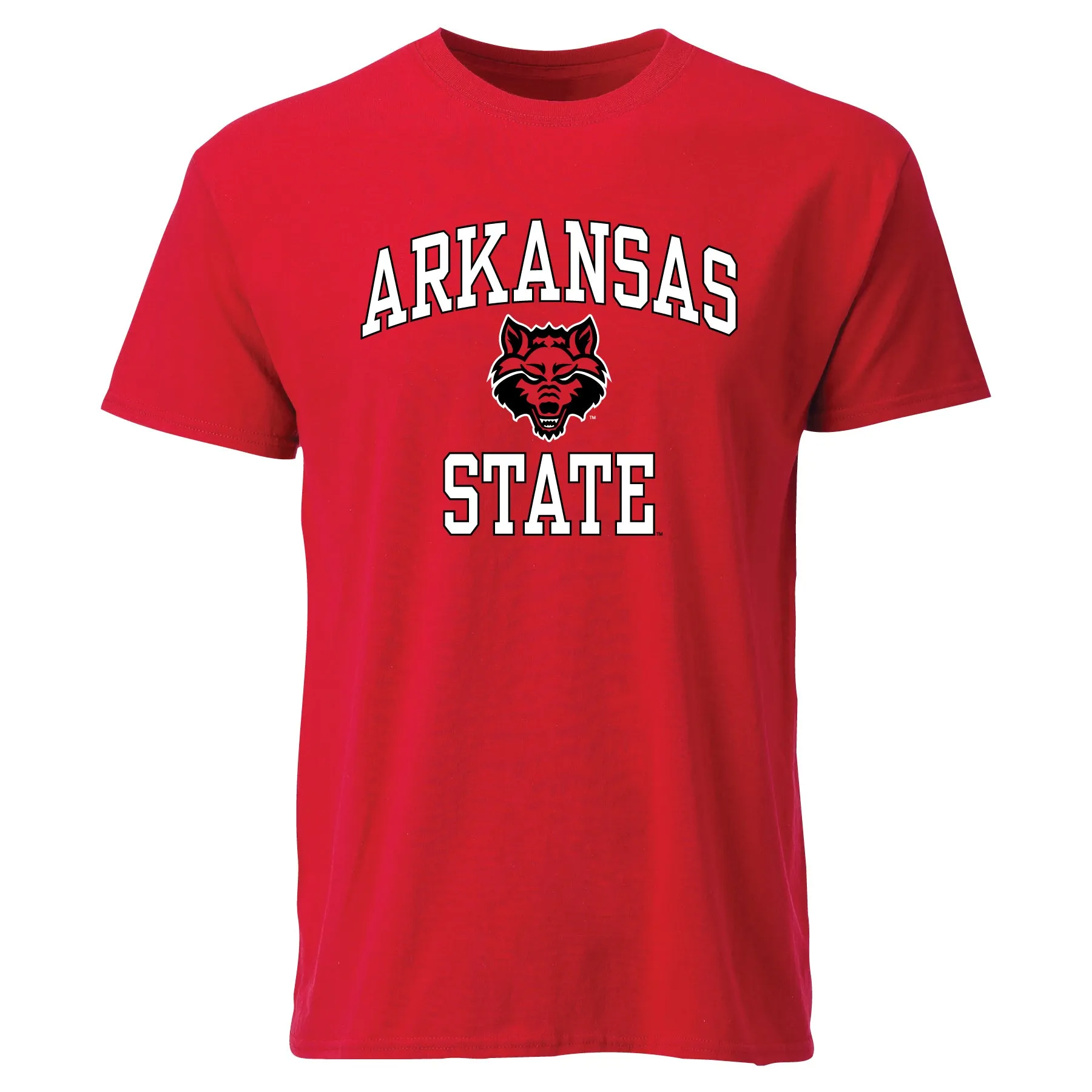 Arkansas State University Spirit T-Shirt (Red) sold by Barnesmith