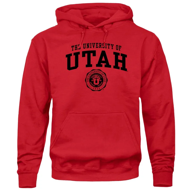 University of Utah Heritage Hooded Sweatshirt (Red) sold by Barnesmith