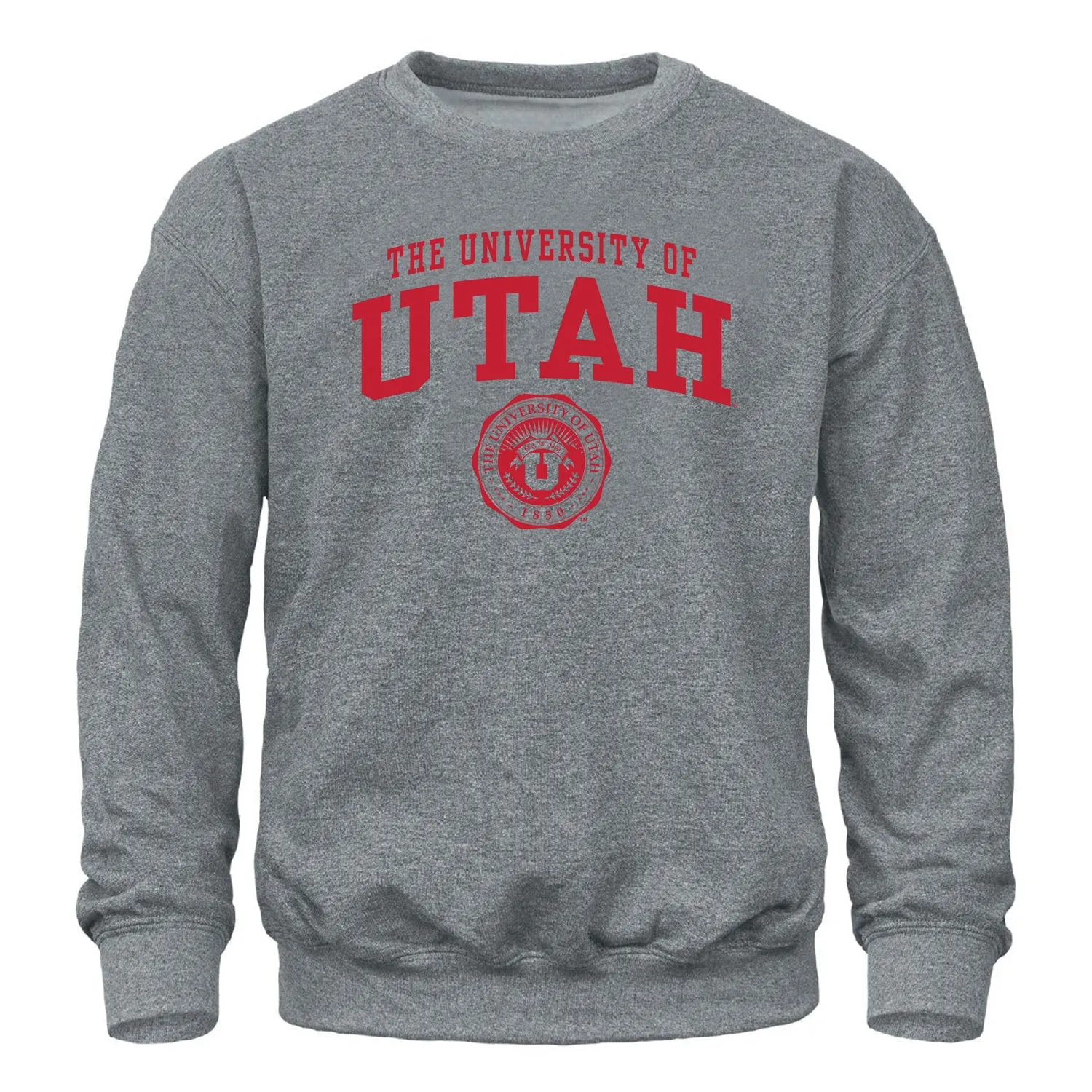 University of Utah Heritage Sweatshirt (Charcoal Grey) sold by Barnesmith