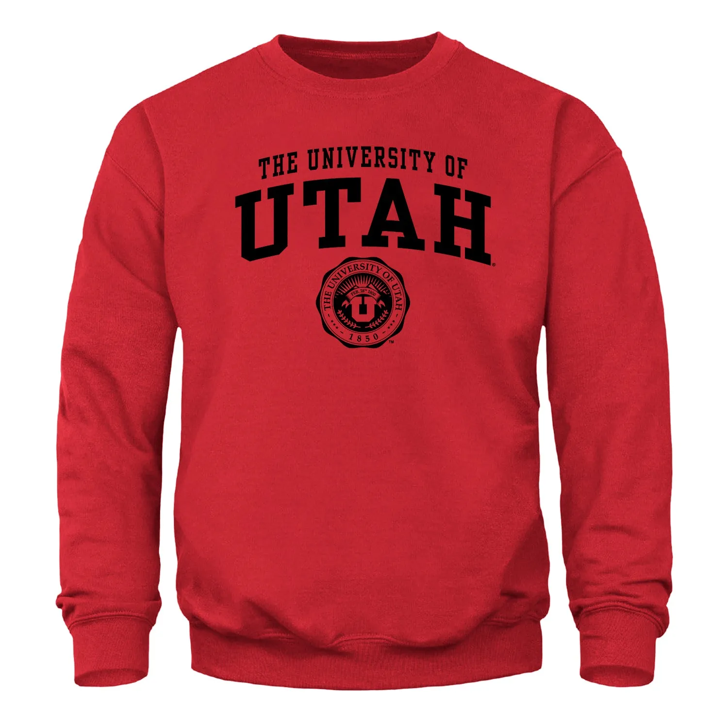 University of Utah Heritage Sweatshirt (Red) sold by Barnesmith