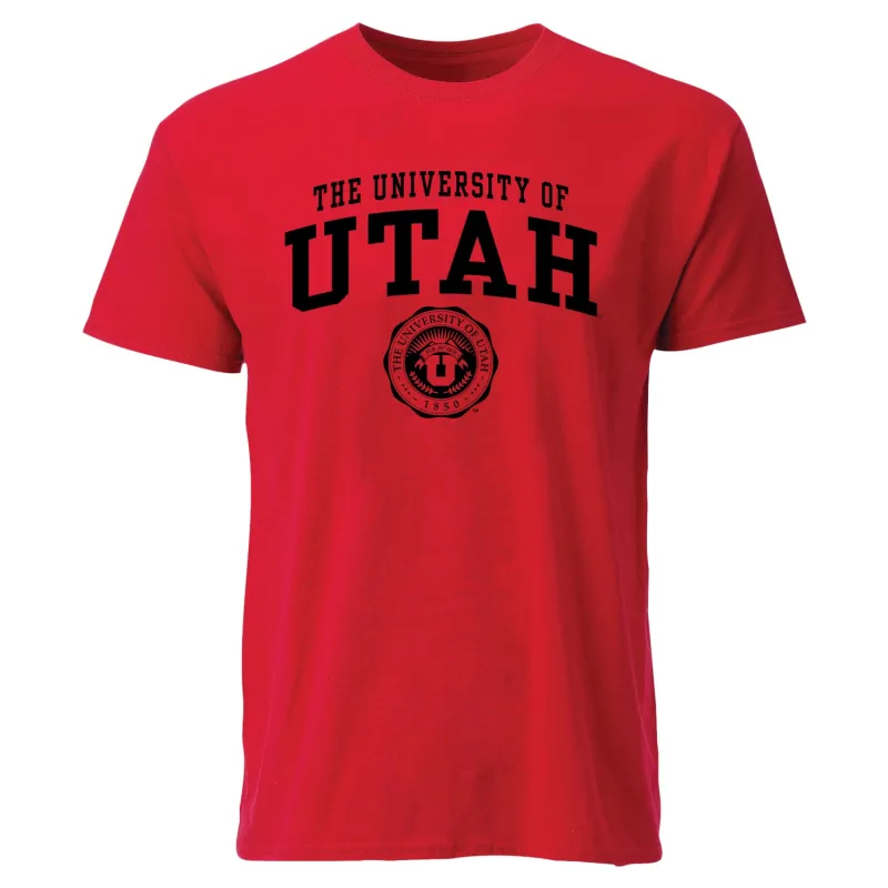 University of Utah Heritage T-Shirt (Red) sold by Barnesmith