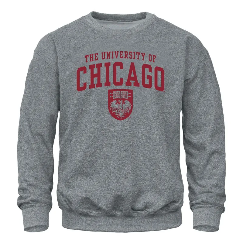 University of Chicago Heritage Sweatshirt (Charcoal Grey) sold by Barnesmith