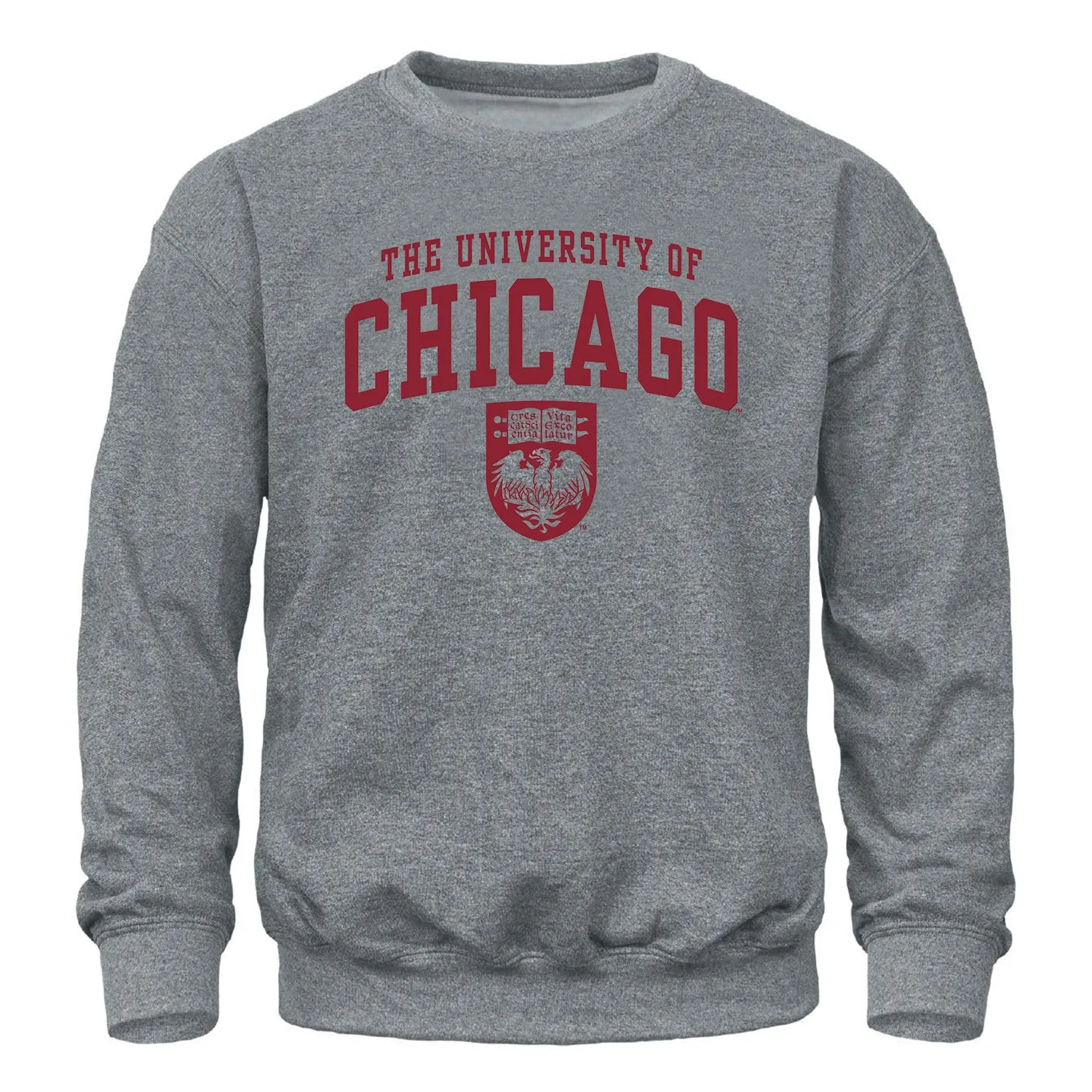 University of Chicago Heritage Sweatshirt (Charcoal Grey) sold by Barnesmith