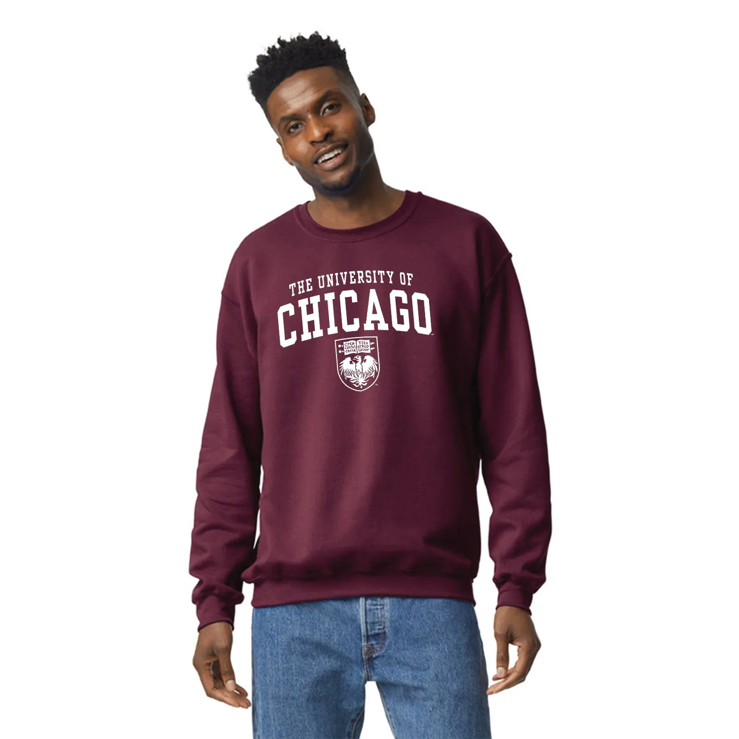 University of Chicago Heritage Sweatshirt (Maroon) sold by Barnesmith product image thumbnail 2