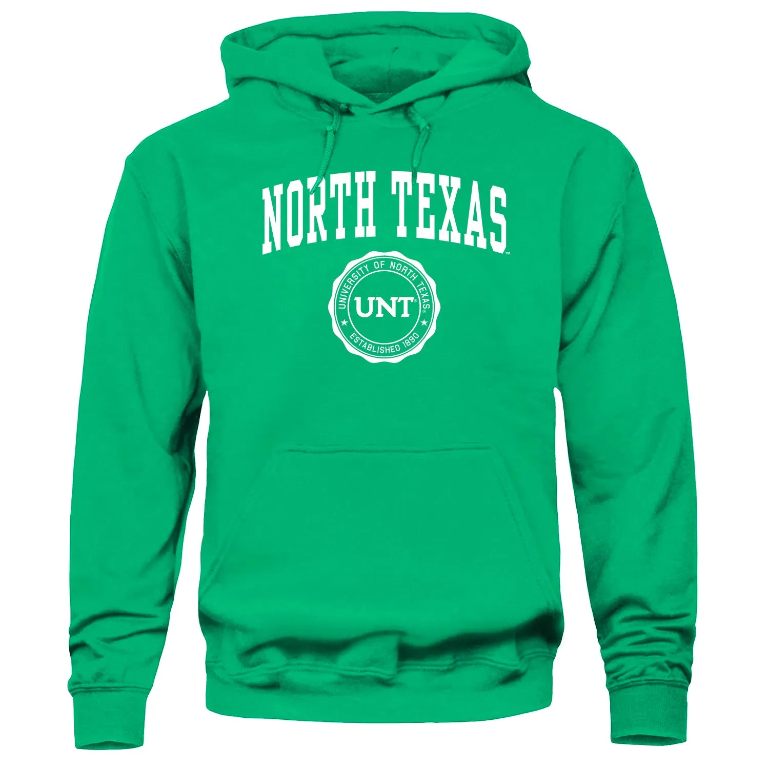 University of North Texas Heritage Hooded Sweatshirt (Green) sold by Barnesmith