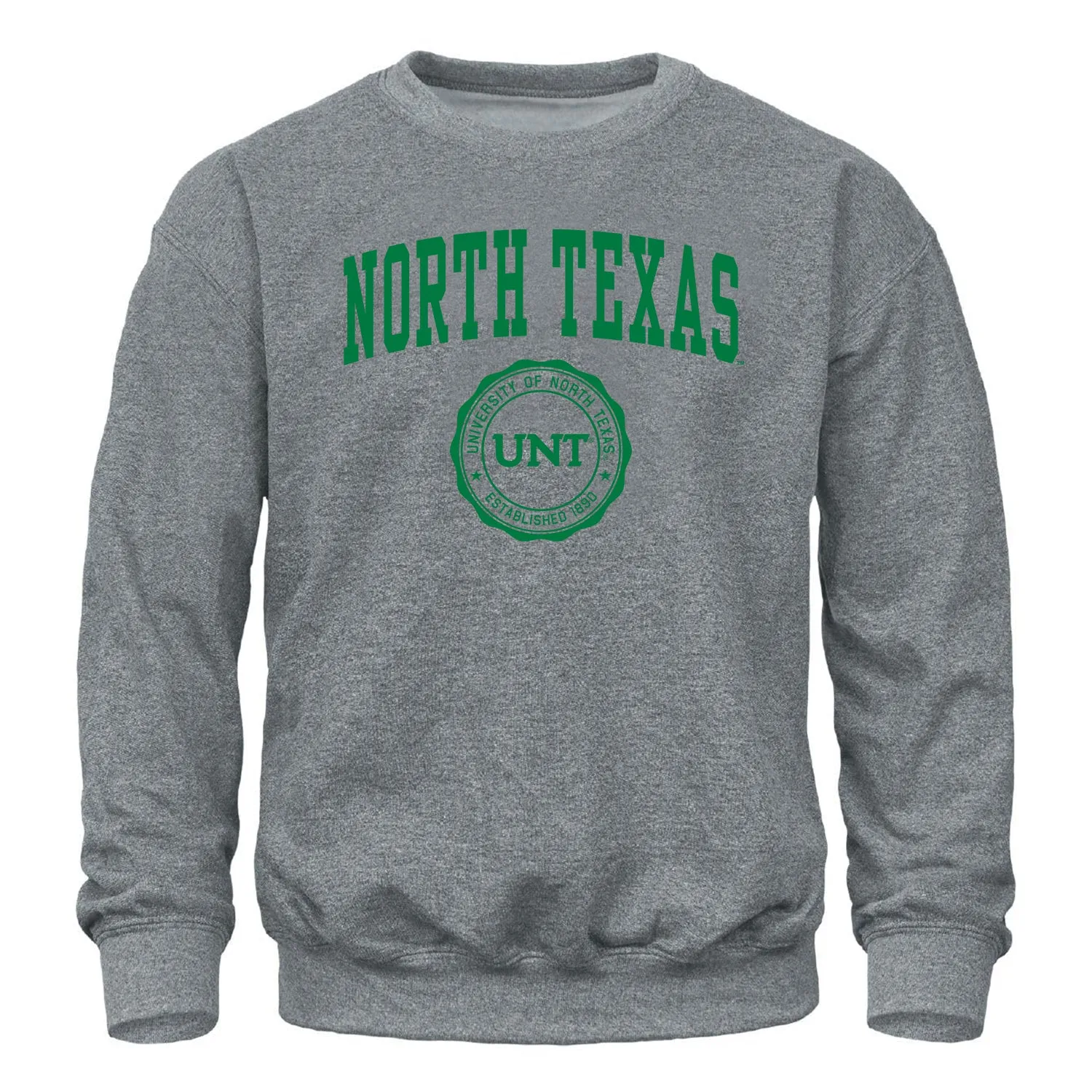 University of North Texas Heritage Sweatshirt (Charcoal Grey) sold by Barnesmith