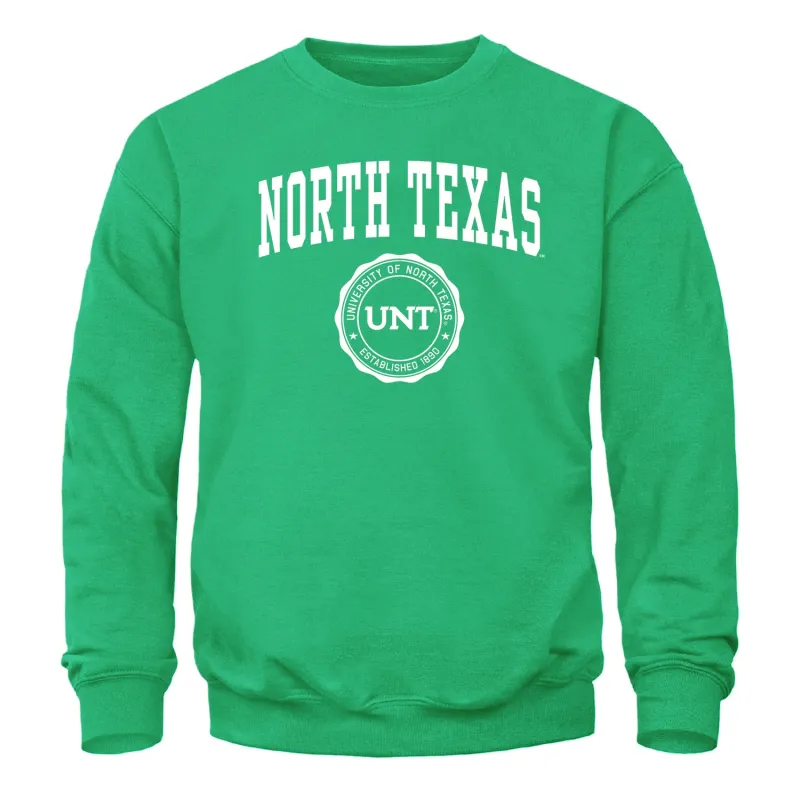 University of North Texas Heritage Sweatshirt (Green) sold by Barnesmith