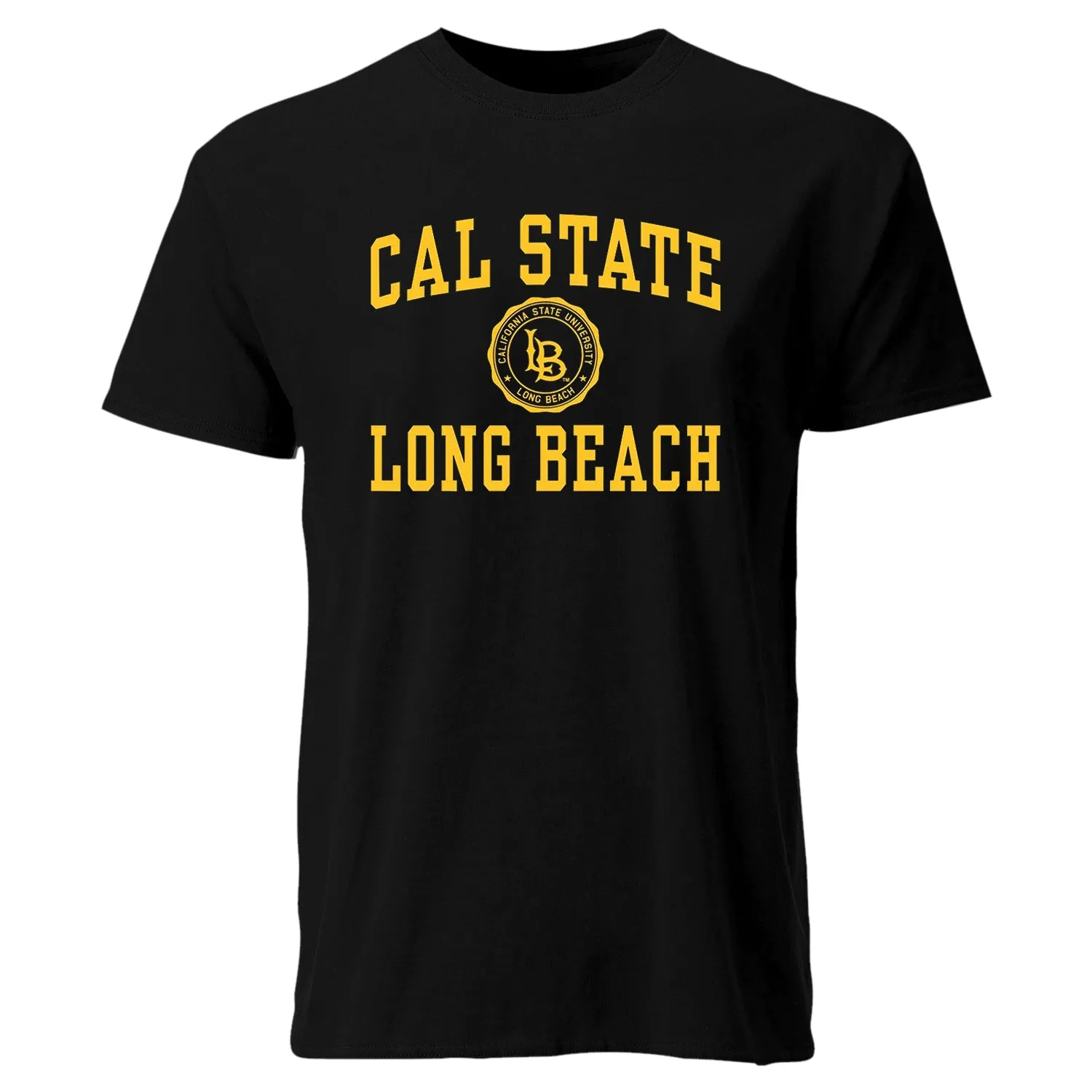 California State University, Long Beach Heritage T-Shirt (Black) sold by Barnesmith