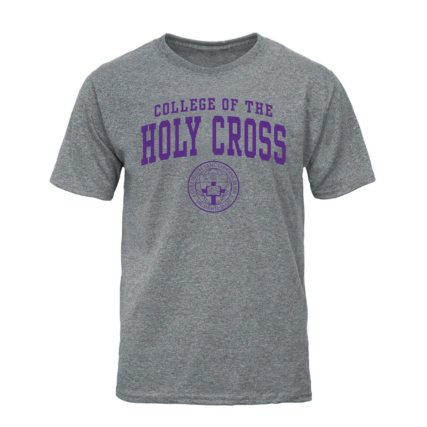 College of The Holy Cross Heritage T-Shirt (Charcoal Grey) sold by Barnesmith
