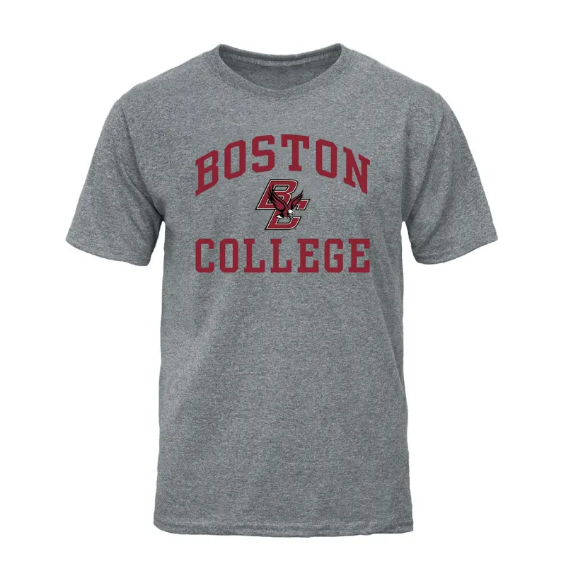 Boston College Spirit T-Shirt (Charcoal Grey) sold by Barnesmith