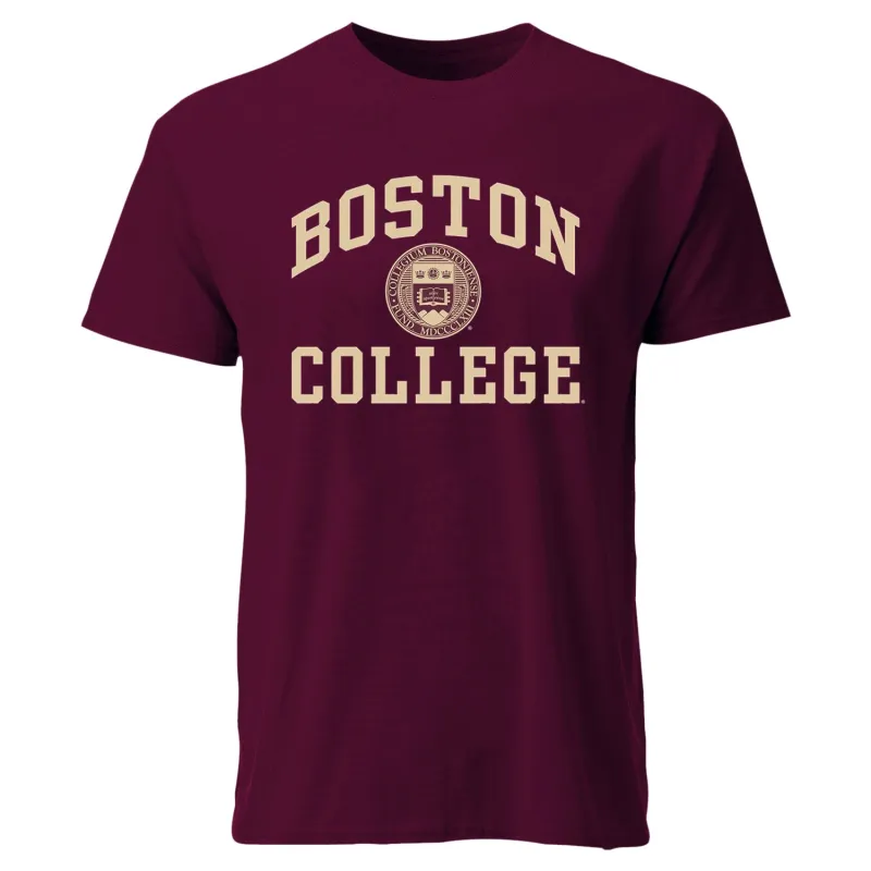Boston College Heritage T-Shirt (Maroon) sold by Barnesmith