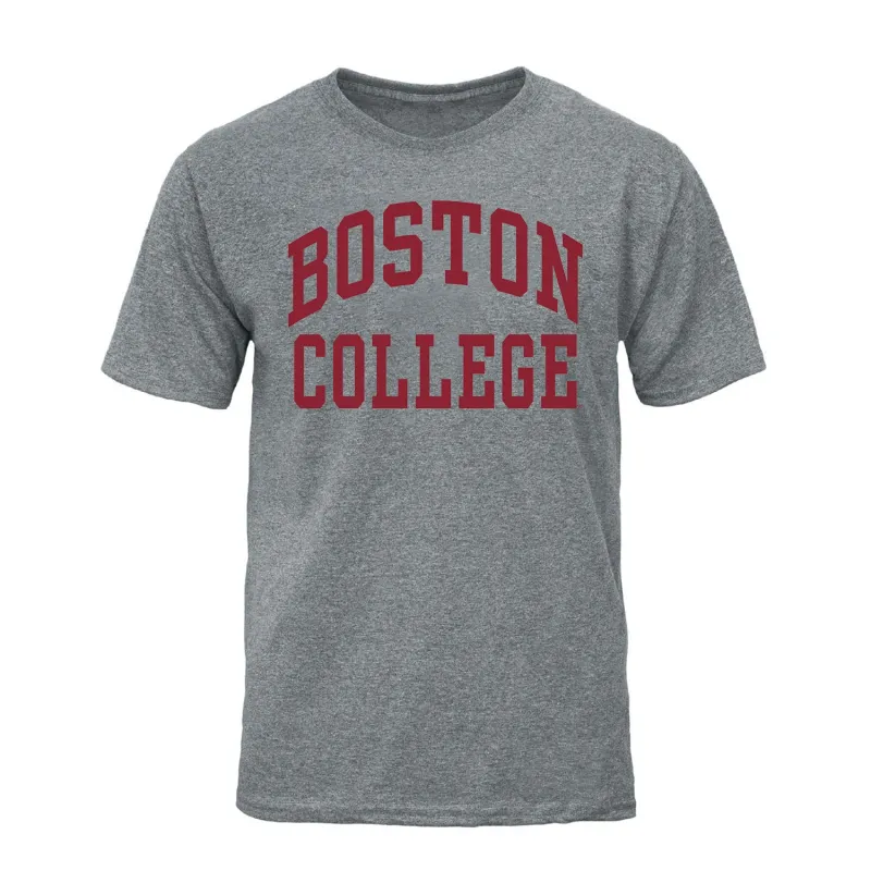 Boston College Classic T-Shirt (Charcoal Grey) sold by Barnesmith