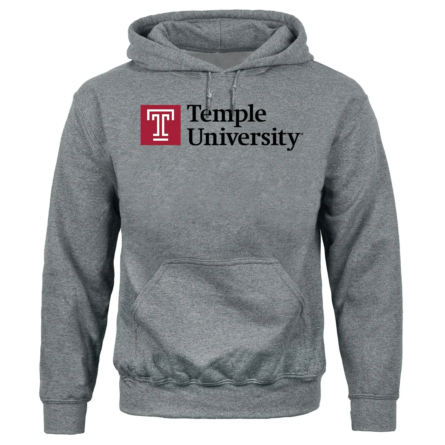 Temple University Heritage Hooded Sweatshirt II (Charcoal Grey) sold by Barnesmith